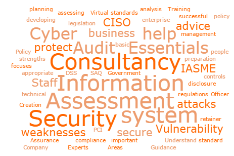 infosec word cloud